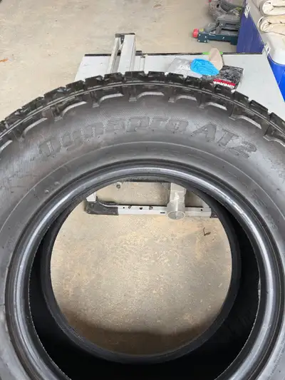 Brand new hankook tires came off of a nissan frontier pro4x from the dealer