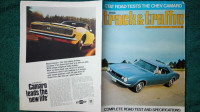 TRACK AND TRAFFIC ROAD TEST BROCHURE OF THE NEW CAMARO
