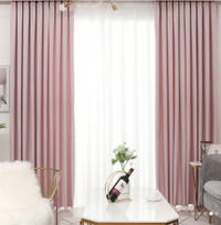 Aesthetic Pink Curtain