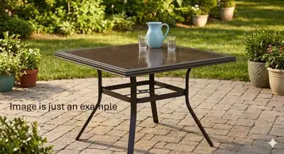 NEW Sonoma 42 x 42” Tile Top Patio/Dining Table–Factory Packed, View more
