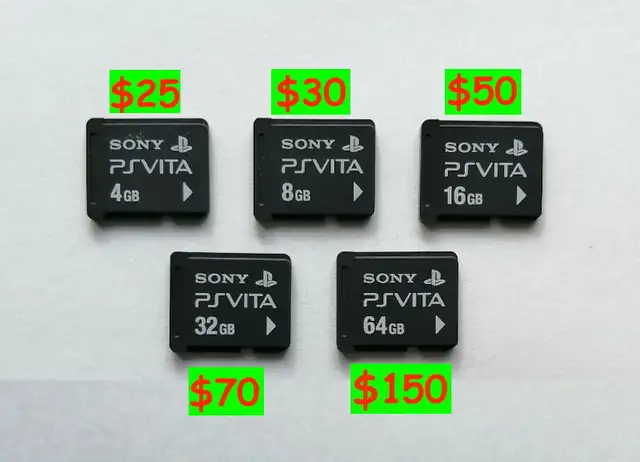 Sony Playstation PS VITA Memory Card Stick PSVITA 《 4gb to 64GB》 in Sony PSP & Vita in City of Toronto - Image 2