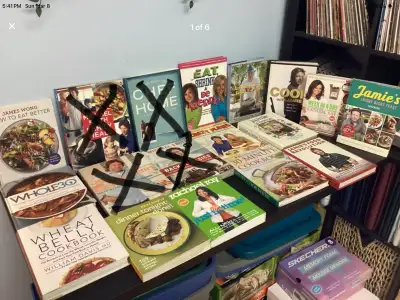 Cookbooks - 5 pictures - $5.00 each, View more