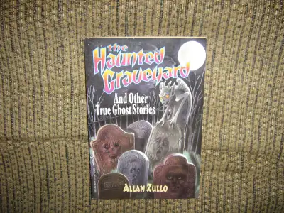 THE HAUNTED GRAVEYARD BY ALLAN ZULLO PAPERBACK HORROR BOOK, View more