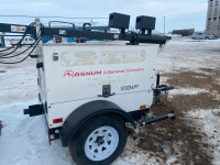 Light tower with new Kubota Generator.