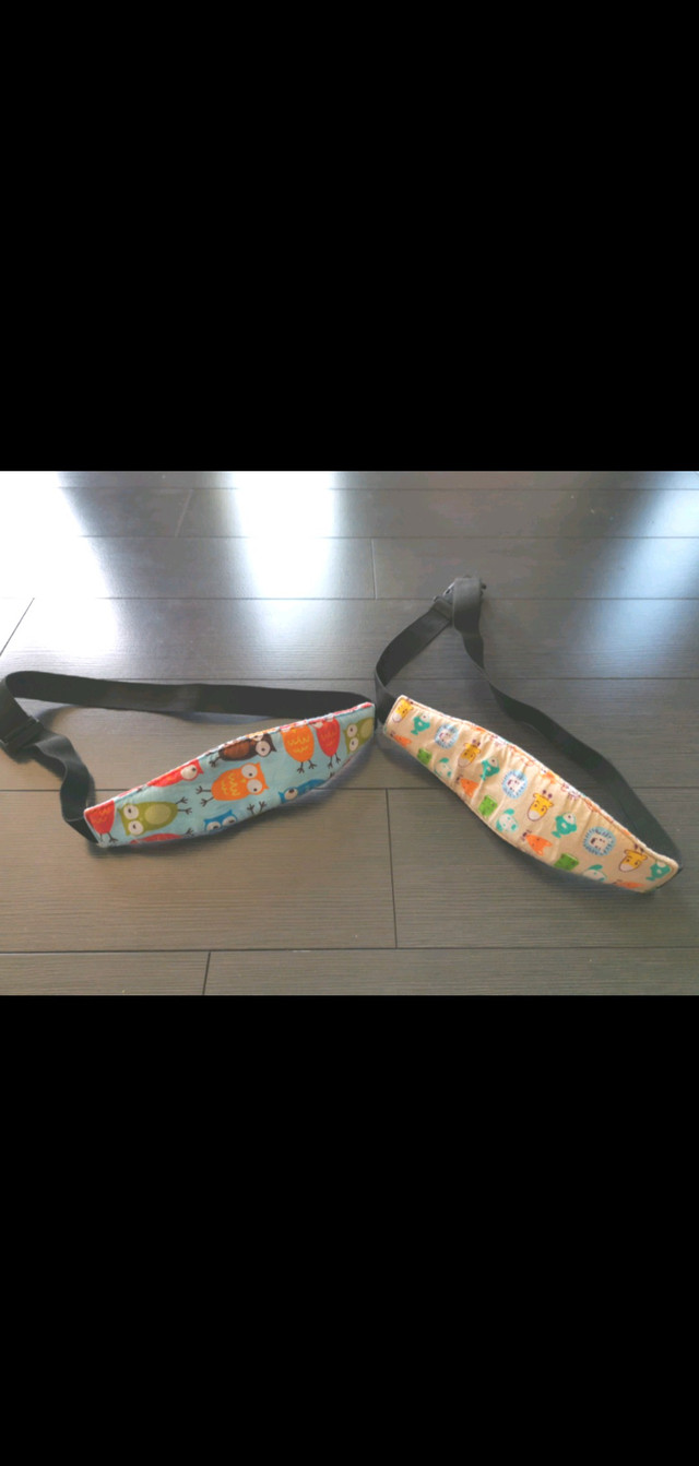 Baby head support headband for stroller or car seat  in Strollers, Carriers & Car Seats in Edmonton - Image 2