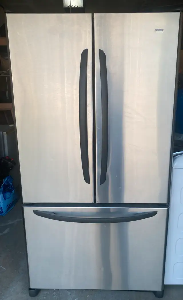 French door fridge, bottom freezer, water filter and ice machine633844621483531213