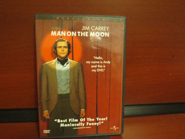 Man on the Moon. Jim Carrey in CDs, DVDs & Blu-ray in Oshawa / Durham Region
