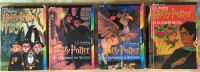 Harry Potter (1, 2, 3 et 4)     $5 chaque