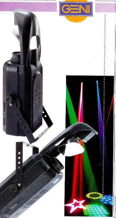 Geni Shiva SV-250 Scanning Light Fixture ***EACH***, View more