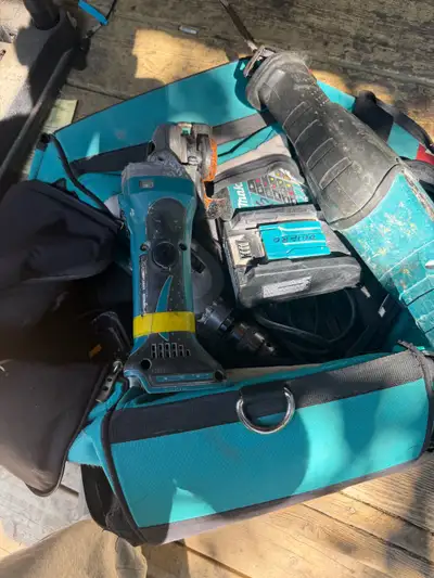Makita cordless set , View more