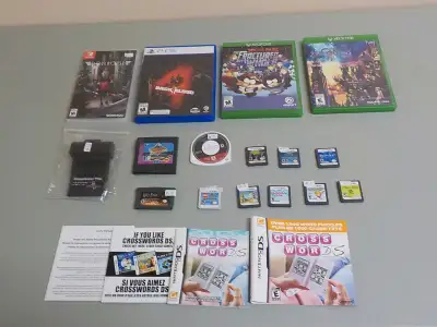 Random Assorted Video Games, View more