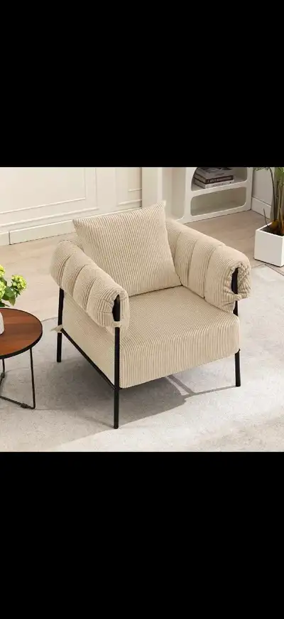 Accent Chair with Cotton Padding, View more