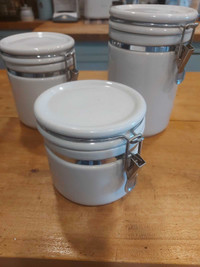 Ceramic Kitchen Canister Set of 3