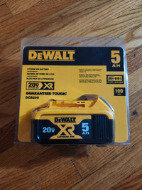 DeWalt 20 Max volt XR lithium ion