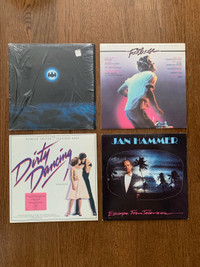 80s Movie Soundtrack vinyl records