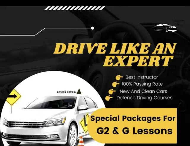 AA+ pass, MTO Certified Driving Instructor,G2/G lessons Niagara