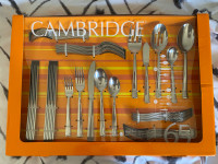 Brand new cutlery set! CAMBRIDGE 
