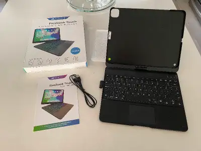 Typecase Flexbook Touch 7-in-1 Keyboard Case for iPad Pro 12.9” Brand New in open box Smoke-free hom...