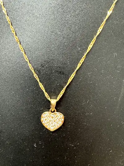 heart necklace, View more