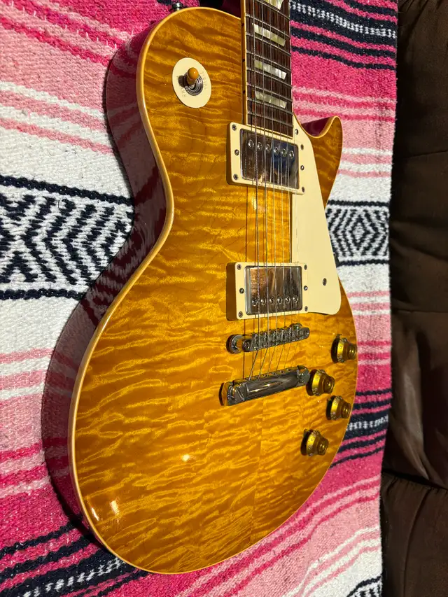 2010 Yamano lemon burst gibson Custom shop