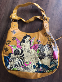 Sac à main jaune Alice aux pays des merveilles - Disney