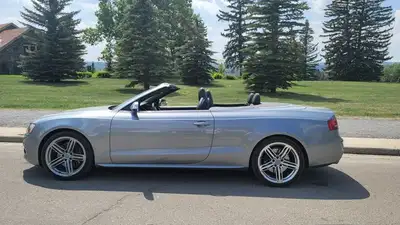 Low km, Audi S5 convertible, 2010. Very low kms. Also has a full set of winter tires on their own ri...