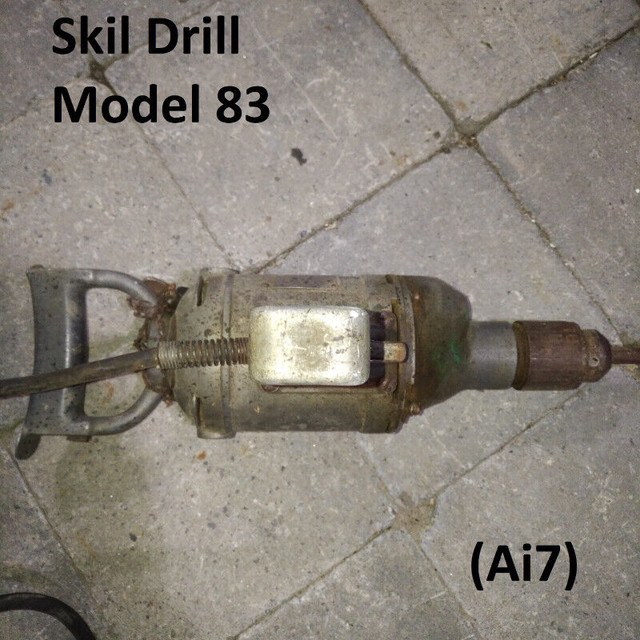 Vintage Drill - Skill Model 83, Heavy Duty, 3/4 Inch in Power Tools in Markham / York Region - Image 2