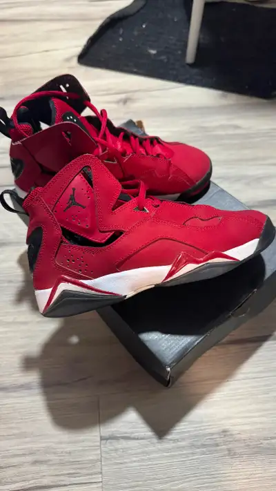 Air Jordan True Flight Red Basketball Shoes, View more