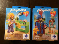 Collector - Playmobils Play+Give Pédiatres- 9519 & 9520