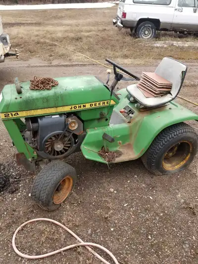 several john deere lawn tractors, View more