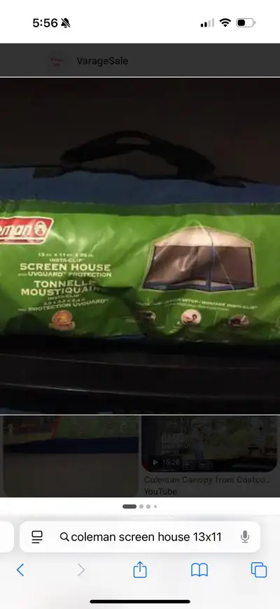 Coleman Screened  Tent, View more