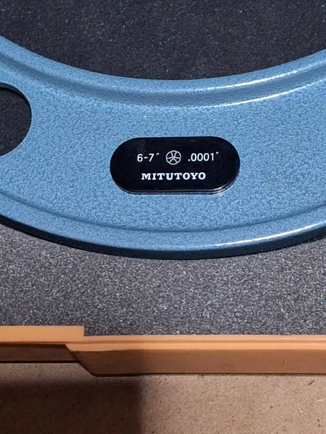 Mitutoyo 6-7 micrometer 594617657606154243