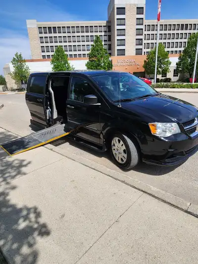 Very well maintained Super clean 2016 Side entry wheelchair accessible caravan Power ramp ,Adjustabl...