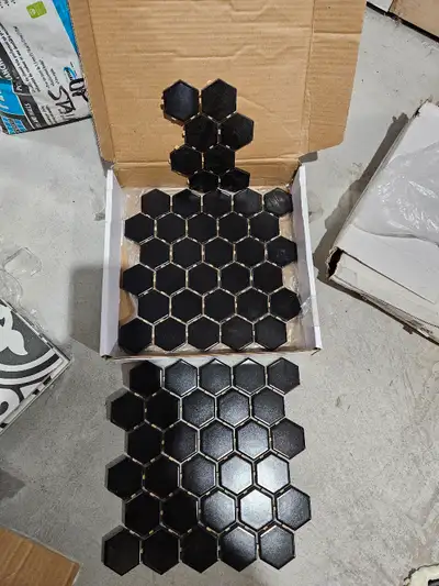 2" hexagon tiles , View more