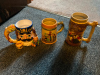 Vintage Pottery Mugs
