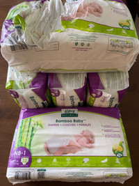 NEW bamboo diapers size newborn to 1