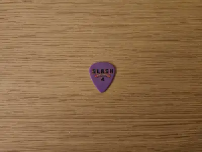Slash 4 Album Purple Guitar Pick, View more