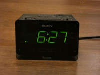 Radio réveil matin Sony à vendre