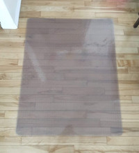 Chair mat for hard floor in good shape