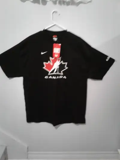 2-  NWT NIKE  TEAM CANADA IIHF JDI 2006 T SHIRTS, View more