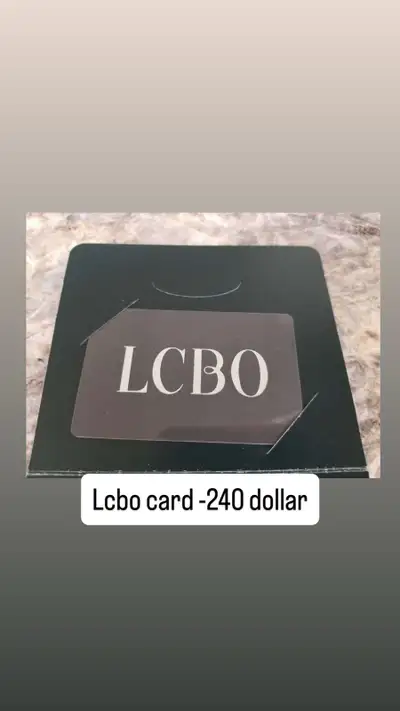 LCBO CARD, View more