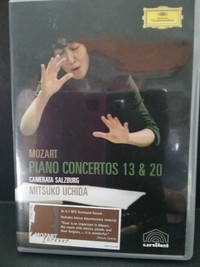 DVD - Mitsuko Uchida Mozart Piano Concertos 13 and 20
