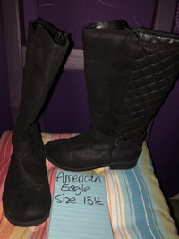 American Eagle girl boots size 13.5