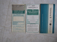 1971 Pontiac Ventura Owners Manual