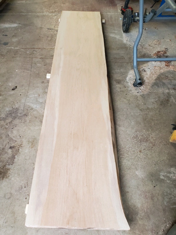 Maple live edge slabs and rough cut lumber kiln dried Other