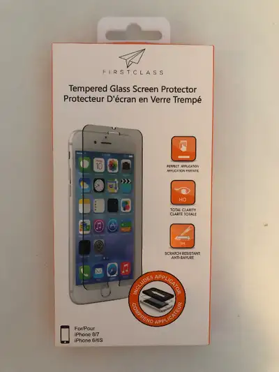 Tempered Glass Screen Protector for iPhone 6/6S/7/8 - $10, View more