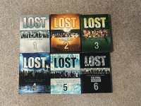 Lost seasons 1-6 on DVD 
