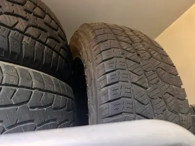 Two tires have 70% two have 90%