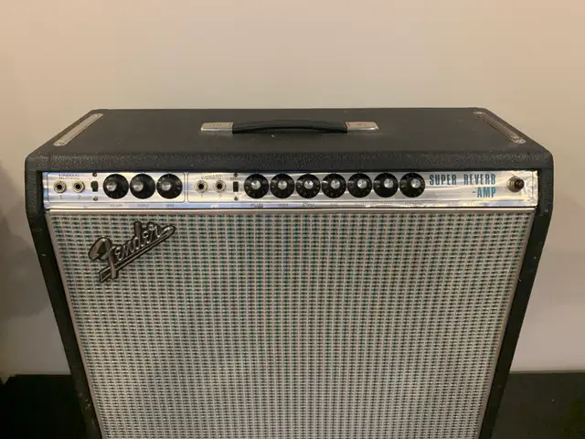 Fender Super Reverb 1969 tout original in Amps & Pedals in Sherbrooke - Image 3