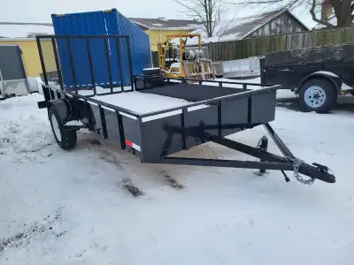 Brand new trailer we have different sizes and different kind trailer available the trailer axle is 3...